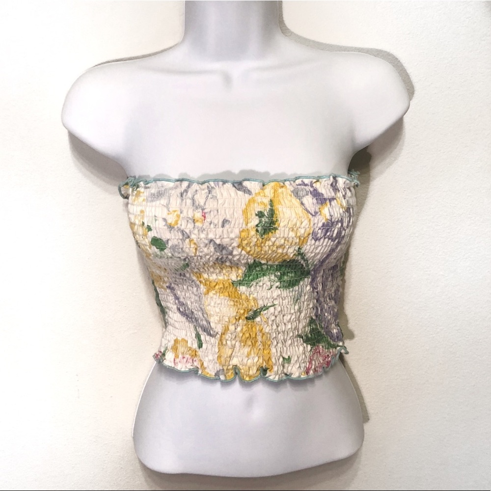 Urban Renewal Strapless Bandeau Top